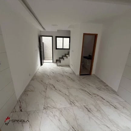Imagem Sobrado com 2 dormitórios à venda, 54 m² por R$ 345.000 - Maracanã - Praia Grande/SP