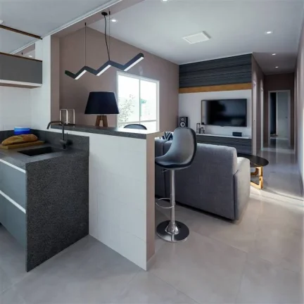 Imagem APARTAMENTO COM 70.2 m² - FORTE - PRAIA GRANDE SP