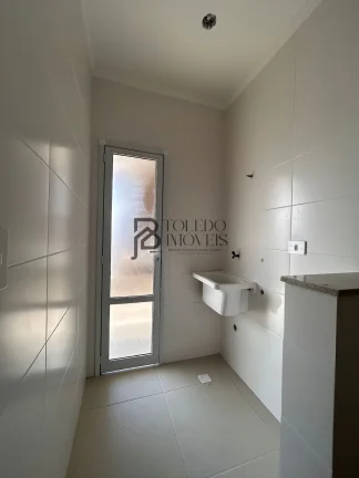 Imagem Apartamento Vista mar de 1 Dormitório com suíte no bairro Jardim Real - Praia Grande