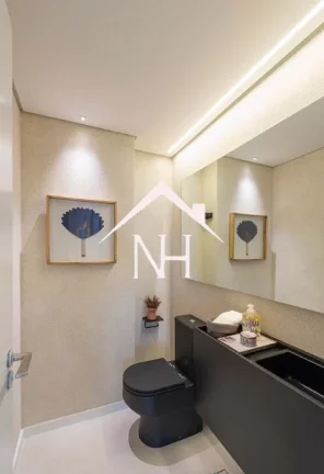 Imagem apartamento de 145m com hall privativo, 3 suítes, terraço gourmet, 2 vagas, Academia, Espaço gourmet, salão de festas, brinquedoteca, Piscina, Sauna