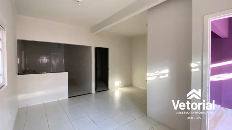 Imagem Casa para locação na Serra do Mimo: 3 quartos, 1 suíte, 2 salas, 1 vaga de garagem, 120m² em Barreiras-BA.