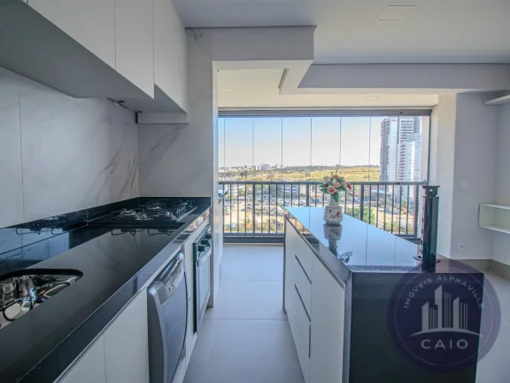 Imagem Apartamento com 1 quarto, 48 m², aluguel por R$ 3.950,00/mês- Barueri/SP