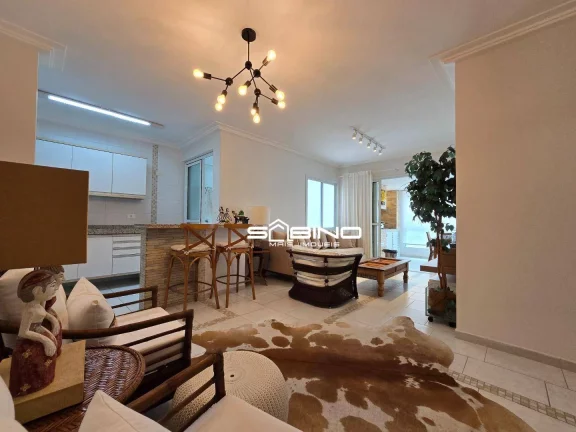 Imagem Apartamento à venda, com 3 dormitórios 1 suíte 104m² de área útil, 2 vagas – Riviera de São Lourenço SP.
