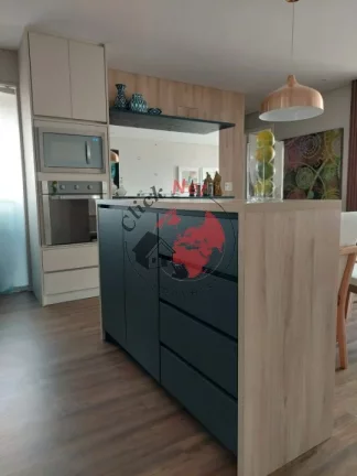 Imagem Lindo apartamento à venda, porteira fechada, localizado na Vila Assunção, Santo André com 3 dormitórios, sendo 1 suíte, 2 vagas, 90m².
