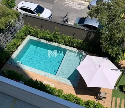 Imagem Flat com 1qt., 1vaga, 28m2 semi-mobiliado em Boa Viagem
