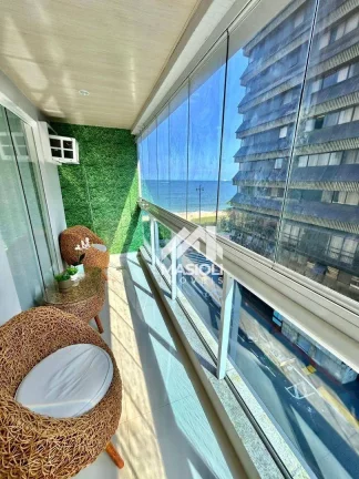 Imagem Apartamento com 2 dormitórios para alugar, 80 m² por R$ 5.434,00/mês - Praia da Costa - Vila Velha/ES