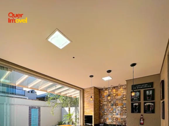 Imagem Imperdível oportunidade: Casa de alto padrão em condomínio no Jardim Cybelli, Ribeirão Preto-SP - 3 quartos, 3 suítes, 3 salas, 5 banheiros, 4 vagas, 190m².