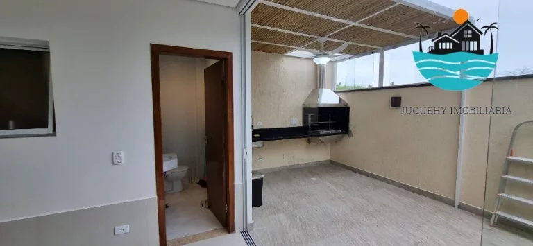 Imagem Casa para Alugar Temporada - em condomínio fechado em Juquehy com 3 suíte, acomodação 8 pessoas, 800m da praia | Juquehy Imobiliária