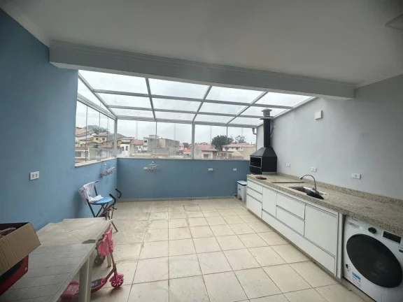 Imagem Sobrado com 3 dormitórios à venda, 282 m² por R$ 680.000,00 - Parque Marajoara - Santo André/SP