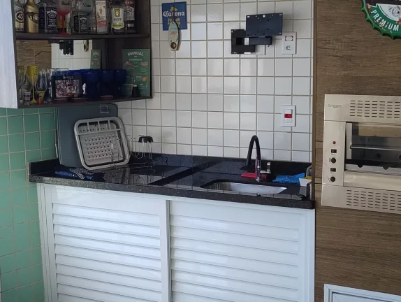 Imagem Apartamento de frente a Praia e com vista pro Mar na Praia Grande - 100 m² - 2 Quartos, 1 Suite, 1 Vaga, Varanda Gourmet.