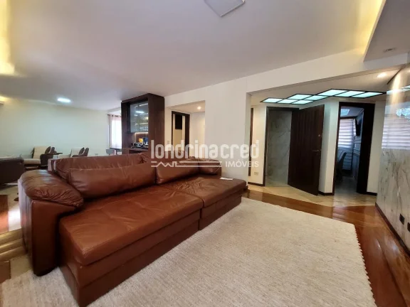 Imagem Amplo apartamento à venda no Residencial Parque Imperial em Londrina, com 4 dormitórios, 3 suítes, 215 m² de área útil e 2 vagas de garagem