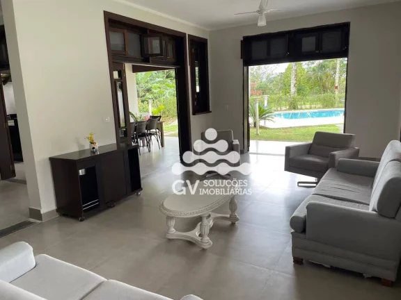 Imagem Casa com 5 suítes para venda, para venda e locação temporada - Condomínio Recanto da Lagoinha - Ubatuba/SP