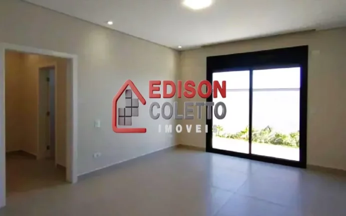 Imagem "Pronto para Morar" Excelente casa nova térrea de luxo à venda ou locação, condomínio Villa Bela Vista, na Reserva Jequitibá, Piracicaba-SP.