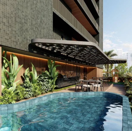 Imagem Cobertura duplex com varanda / sacada e piscina privativa a aproximadamente 350m da praia de Cabo Branco - CO0260