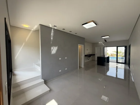 Imagem Casa Moderna com Piscina em Condomínio  Pronta para Morar!