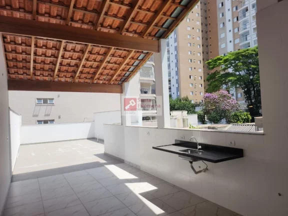 Imagem Cobertura para Venda em Santo André, Campestre, 3 dormitórios, 1 suíte, 2 banheiros, 2 vagas