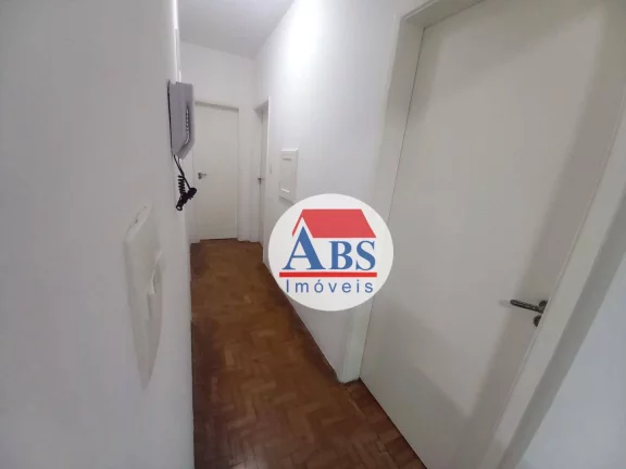 Imagem Apartamento com 2 dormitórios à venda, 81 m² por R$ 555.000 - Gonzaga - Santos/SP com vista para o mar