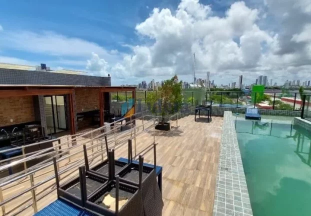 Imagem Apto com 3 quartos - 1 suíte - 60.81m²- em Poço, Cabedelo/PB