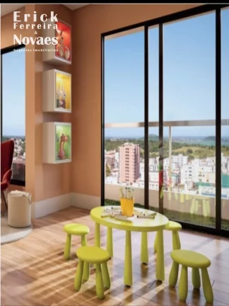 Imagem Lançamento na Praia do Morro Guarapari-ES; Apartamento de 2 ou 3 quartos 3 quartos sendo 2 Suites com 2 vagas de garagem 2 quartos com 1 ou 2 vagas