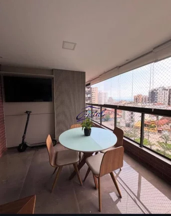 Imagem Apartamento com 3 dormitórios à venda, 144 m² por R$ 1.545.000,00 - Guilhermina - Praia Grande/SP