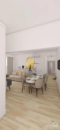 Imagem Apartamento com 2 quartos no Setor Bueno, com 84m² de área privativa, o apartamento possui:

- Sal...