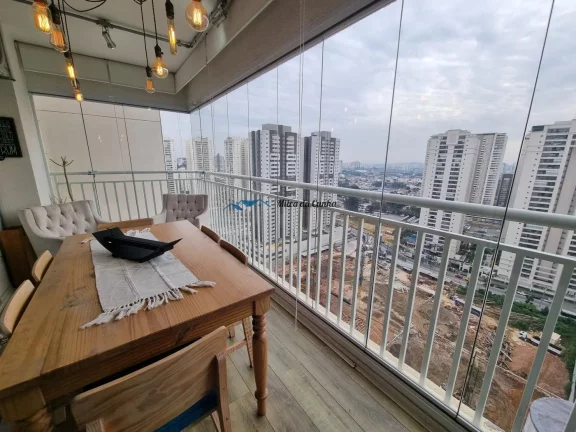 Imagem Apartamento para Venda no Condomínio Domo Life, com 3 Dormitórios, sendo 2 Suítes, 2 vagas, com 123m², Centro de São Bernardo do Campo