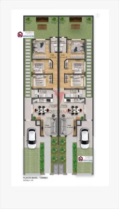 Imagem Lançamento,Casa Térrea no Rio Vermelho ,3 Quartos, 1 Suíte, 2 Vagas , Churrasqueira