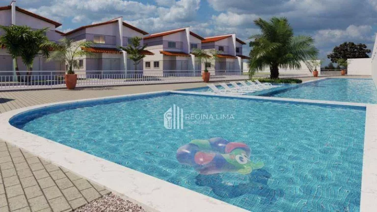 Imagem Casa duplex em Parnaíba/PI, 2 dormitórios à venda: R$ 213.370,00 - Condomínio RESERVA DO DELTA 1 - Bairro Nossa Senhora de Fátima.