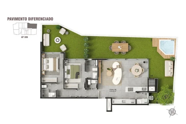 Imagem Apartamento 2 Dormitórios para venda em Florianópolis - SC