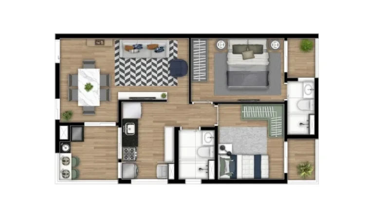 Imagem ???? Apartamento Novo para Locação no Jardim Bela Vista - Santo André ????