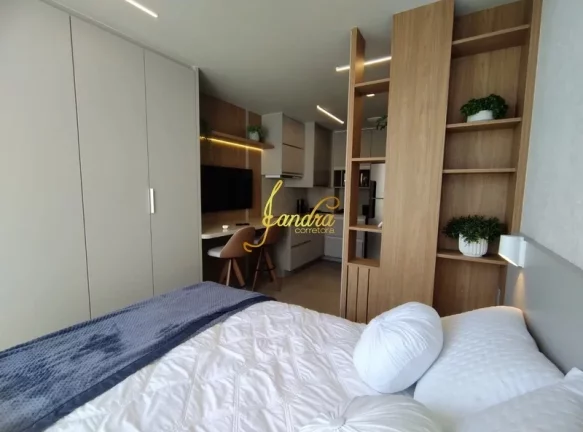 Imagem Apartamento loft(JK) com box e infra MOBILIADO E DECORADO