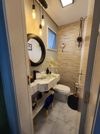 Imagem Sobrado em condomínio, 120m2, 03 dorms, 02 vagas, Espaço Gourmet