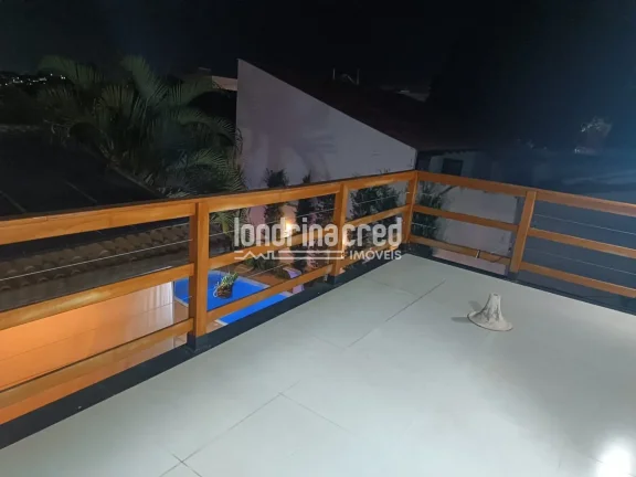 Imagem Sobrado moderno à venda no jardim vitória em cambé com piscina churrasqueira,sacada, armários planejados.