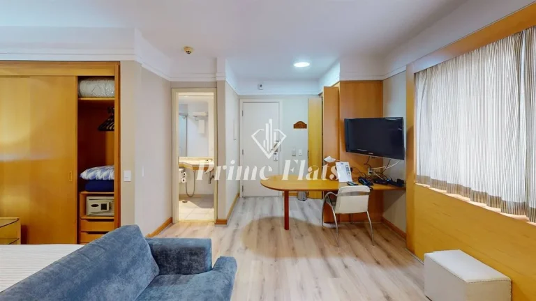Imagem Apartamento disponível para venda no Transamérica Executive Bela Cintra no Jardim Paulista, com 30m², 1 dormitório e 1 vaga de garagem