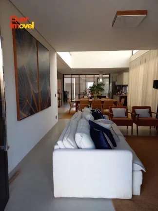 Imagem Casa de alto padrão em condomínio no Residencial Alto do Castelo, Ribeirão Preto-SP 4 quartos, 4 suítes, 2 salas, 3 banheiros, 4 vagas garagem, 378,11 m² Quer Imóvel Negócios Imobiliários
