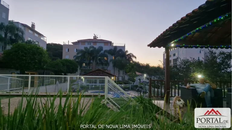 Imagem Cobertura para Alugar no Botanique, Nova Lima - 4 Quartos, Cozinha Gourmet e Área de Lazer Completa