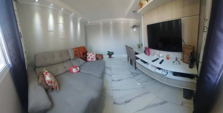 Imagem Apartamento Lindo Andar Baixo 50 m² 2 Dormitorios 1 Vaga
