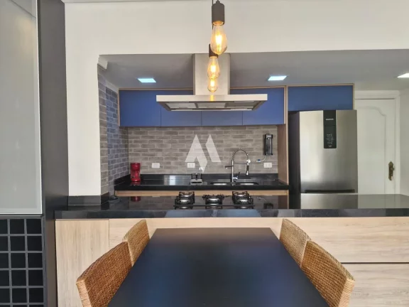 Imagem Flat de luxo com serviços de hotelaria completa no Gonzaga em Santos/sp.