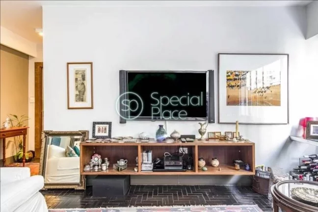 Imagem Ótimo apartamento reformado, com 110 m² no Jardim América. Living para dois ambientes com ar cond...