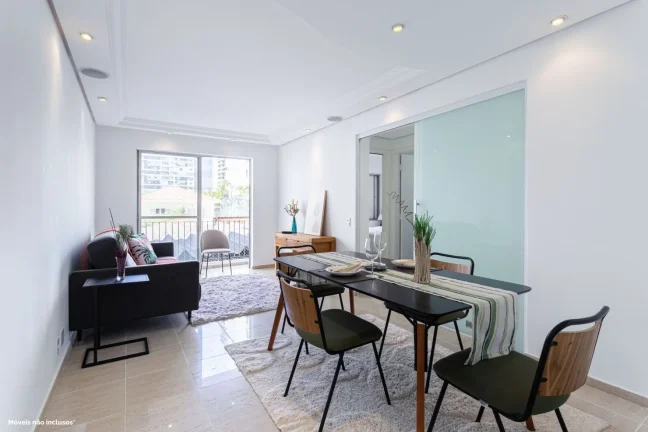 Imagem Apartamento 65M², 2Q, 1 Banheiro, 1 Vaga, Armários, Jardim.