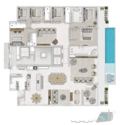 Imagem COBERTURA RESIDENCIAL em Balneário Camboriú - SC, Centro