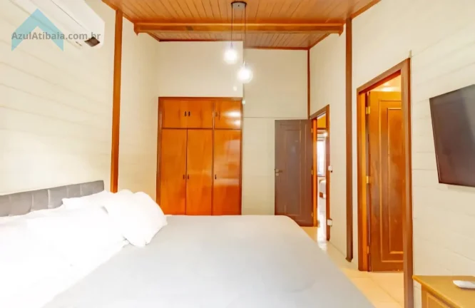 Imagem Casa estilo chacara em condomínio venda Atibaia SP