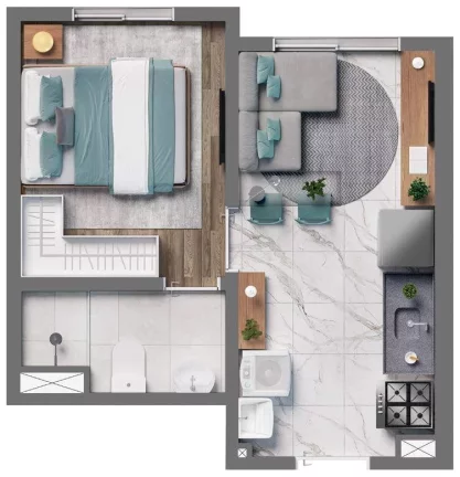 Imagem Apartamento com 2 Quartos à Venda, 31 m² em Jardim Piratininga - São Paulo