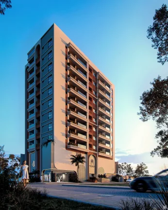 Imagem Apartamento com 2 dormitórios à venda sendo 1 suíte, 81.5 m² por - R$ 821.984,72 - Gravatá - Navegantes/SC