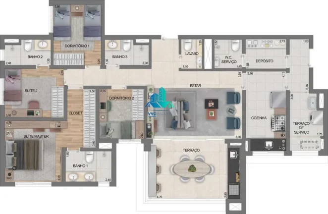 Imagem Oportunidade! Apartamento Espaçoso e Bem Localizado.