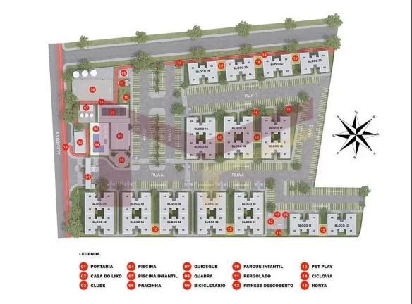 Imagem Apartamento novo 2/4 proximo avenida Airton Senna e Iguatemi-Mangabeira