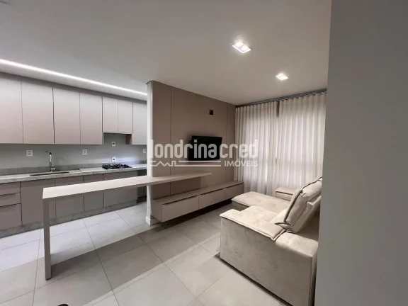 Imagem Apartamento no Insight Palhano | 62m², 2 banheiros, 1 suíte, sala estendida, sol da manhã, 7º andar, torre única, 1 vaga – Gleba Palhano, Londrina
