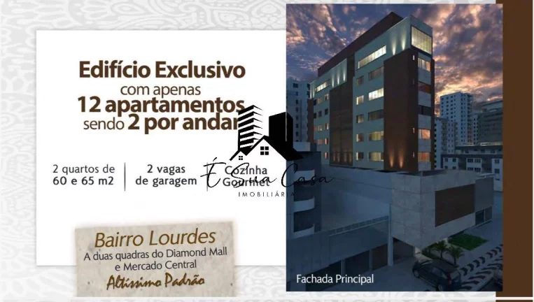 Imagem Área Privativa a venda 02 Quartos Bairro Lourdes Belo Horizonte MG