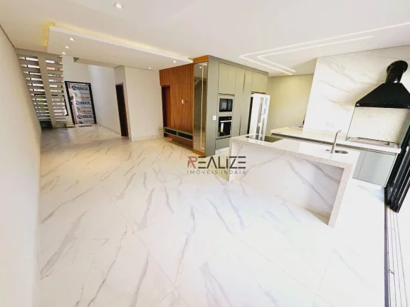 Imagem Casa/Sobrado com 3 suítes e escritório à venda, 202 m² por R$ 1.590.000 - Condomínio Fechado - Indaiatuba/SP