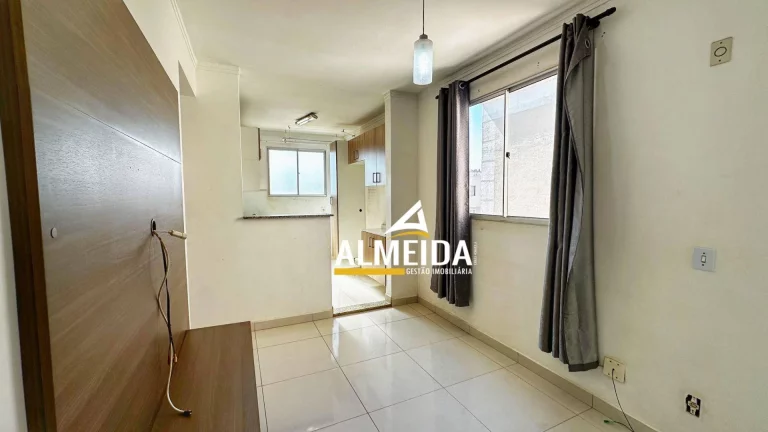 Imagem Apartamento com 2 dormitórios para alugar, 45 m² por R$ 1.468,50/mês - Jardim Paulista - Rio Claro/SP